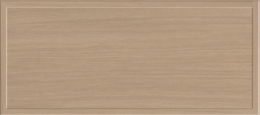 Ciemnobrązowa, wielkoformatowa płytka ścienna Marazzi Crea Forma03 3D Rovere Scuro (60x135 cm, MQE2) z efektem ciemnego drewna dębowego, płytka ma wyraźne, poziome usłojenie oraz delikatne obramowanie wzdłuż krótszych krawędzi, tworzące efekt panelu 3D