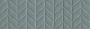 Marazzi Flora 3D Spike Azzurro 30x90 MP85 szaroniebieska płytka ścienna trójwymiarowa monocolor w matowym wykończeniu