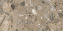 Gresowa podłogowa płytka imitująca szare lastryko Fioranese I Ciottoli Sassi Argilla Naturale 30,2x60,4 LMS368R