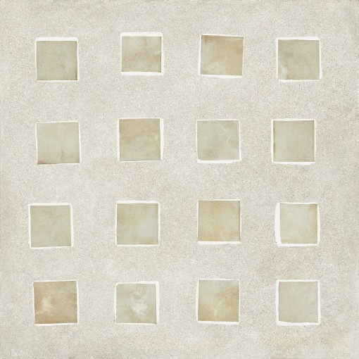 Gresowa podłogowa płytka dekoracyjna Fioranese The Blend Glass Ivory Naturale 90,6x90,6 GCD901R