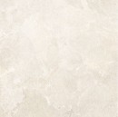 Jasna, niemal biała płytka ceramiczna w formacie 120x120 cm z kolekcji Marazzi Mystone Pietra Ligure Bianco, charakteryzuje się wyraźnie strukturalną powierzchnią, która wiernie oddaje nieregularną fakturę naturalnego, jasnego kamienia
