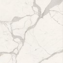 Płytka gresowa imitująca marmur, w kolorze białym z szarymi żyłami, matowa powierzchnia Caesar Anima Futura Majestic White Matt 120x120