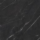 Płytka gresowa imitująca marmur, w kolorze czarnym z żyłami, matowa powierzchnia  Caesar Anima Futura Unique Black Matt 120x120