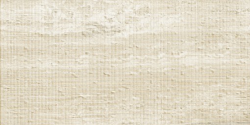 Gresowa ścienna płytka dekoracyjna imitująca kamień trawertyn Fioranese Senzatempo Pleated Avorio Naturale 60,4x120,8 TTP621R