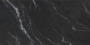 Płytka gresowa imitująca marmur, w kolorze czarnym z żyłami, matowa powierzchnia Caesar Anima Futura Unique Black Matt 60x120