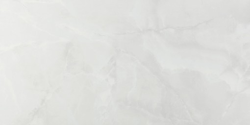 Płytka gresowa, podłogowa imitująca kamień w białym kolorze, wykończenie powierzchni w połysku, Pamesa Lux Noor White Polished 60x120