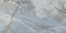 Płytka gresowa, podłogowa imitująca kamień w kolorze niebieskim, wykończenie powierzchni w połysku, Pamesa Lux Noor Berry Polished 60x120