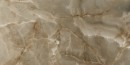 Płytka gresowa, podłogowa imitująca kamień w kolorze brązowym, wykończenie powierzchni w połysku, Pamesa Lux Noor Nut Polished 60x120
