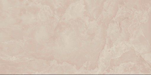 Płytka gresowa imitująca marmur, w kolorze różowym z żyłami, połysk Caesar Anima Futura Pink Onyx Lucidato 60x120