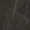 Płytka gresowa imitująca marmur, w kolorze czarnym z żyłami, matowa powierzchnia Caesar Anima Wonder Nightfall Matt 120x120