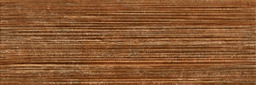 Ścienna dekoracyjna płytka strukturalna imitująca brązowy kamień trawertyn Fioranese Senzatempo Riga Rosso Persia Naturale 30,2x90,6 TTR395R