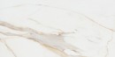 Płytka gresowa, podłogowa imitująca marmur w białym kolorze, wykończenie powierzchni satynowe, Pamesa Calacata Gold Satin 60x120