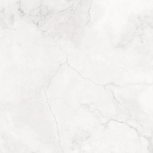 Płytka gresowa, podłogowa imitująca kamień w białym kolorze, wykończenie powierzchni w połysku, Pamesa Creta White Polished 60x60
