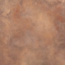 Płytka gresowa imitująca metal w kolorze miedzianym z widocznym efektem rdzy, matowa powierzchnia Caesar Alchemy Copper Matt 120x120