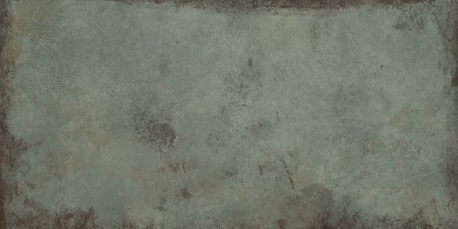 Płytka gresowa, podłogowa imitująca metal w kolorze zielonym, wykończenie powierzchni matowe, Pamesa Alloy Mint Matt 60x120