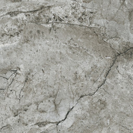 Płytka gresowa, podłogowa imitująca kamień w szarym kolorze, wykończenie powierzchni w połysku, Netto Ceramika Storm Stone Light Grey Polished 60x60