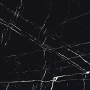 Gresowa podłogowa płytka imitująca czarny marmur Saime Cave Markina Naturale 60x60 8601239