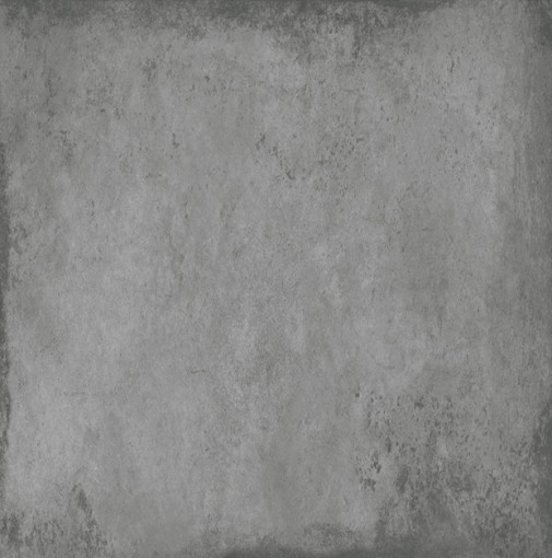 Płytka gresowa, podłogowa imitująca metal w szarym kolorze, wykończenie powierzchni matowe, Pamesa Alloy Grey Matt 60x60