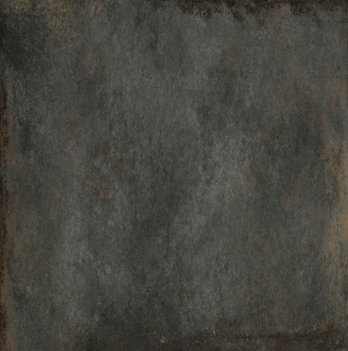 Płytka gresowa, podłogowa imitująca metal w grafitowym kolorze, wykończenie powierzchni matowe, Pamesa Alloy Coal Matt 60x60