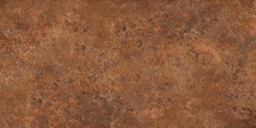 Płytka gresowa, podłogowa imitująca beton w brązowym kolorze, wykończenie powierzchni matowe, Netto Ceramika Cemento Rust Metallic Matt 60x120