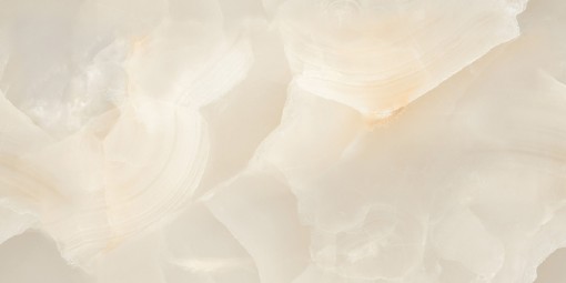 Płytka gresowa, podłogowa imitująca kamień w kolorze beżowym, wykończenie powierzchni w połysku, Netto Ceramika Onyx Cloud Polished 60x120