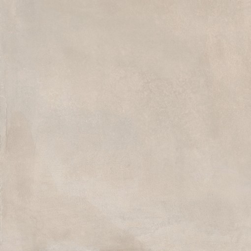 Płytka gresowa imitująca beton w kolorze ecru, satynowapowierzchnia Caesar Prima Ecru Soft 120x120