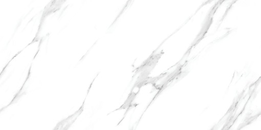 Płytka gresowa, podłogowa imitująca marmur w białym kolorze, wykończenie powierzchni w połysku, Netto Ceramika Satuario Zenith Polished 60x120