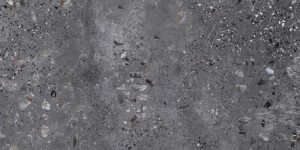 Netto Ceramika Terazzo Anthracite Matt 60x120 grafitowe płytki lastryko