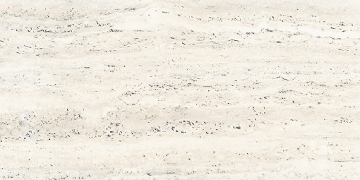 Płytka gresowa, podłogowa imitująca kamień w kolorze beżowym, wykończenie powierzchni matowe strukturalne, Netto Ceramika Travertine Latte Matt Carving 60x120