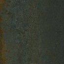 Saime Ferrocemento Nero Lappato 90x90 T622325. Grwesowa, podłogowa płytka imitująca grafitowy przebarwiany metal.