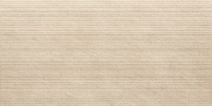 Caesar Key_Mood Canvas Stripes 60x120 kremowa strukturalna płytka imitująca kamień