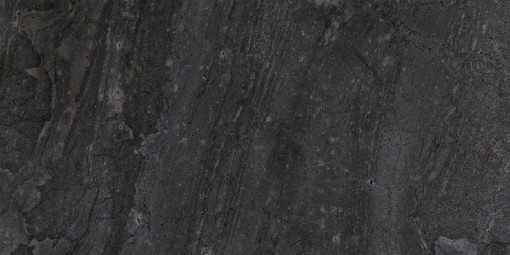 Płytka gresowa, podłogowa imitująca kamień w grafitowym kolorze, wykończenie powierzchni matowe, Pamesa Manaos Dark Matt 60x120