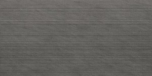 Caesar Key_Mood Shade Stripes 60x120 grafitowa strukturalna płytka imitująca kamień
