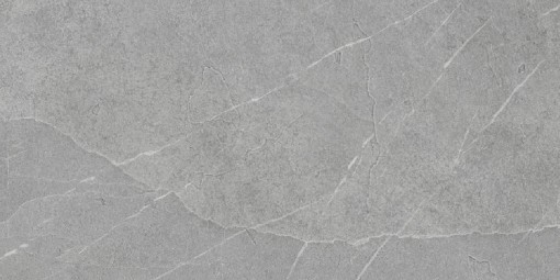 Płytka gresowa, podłogowa imitująca kamień w szarym kolorze, wykończenie powierzchni matowe, Pamesa Lavagna Pietra Di Argento Matt 60x120