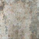 Płytka gresowa, podłogowa imitująca metal w szarym kolorze, wykończenie powierzchni lappato, Pamesa Rusty Metal Silver Lappato 120x120