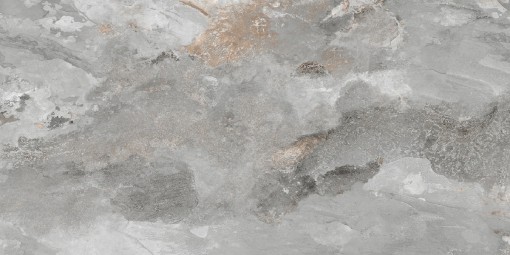 Płytka gresowa, podłogowa imitująca metal w szarym kolorze, wykończenie powierzchni matowe, Pamesa Slate Way Ash Matt 60x120