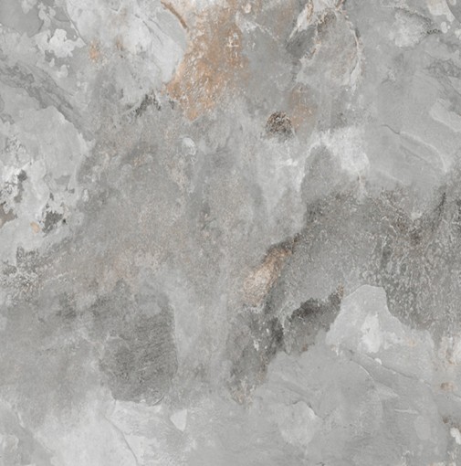 Płytka gresowa, podłogowa imitująca metal w szarym kolorze, wykończenie powierzchni matowe, Pamesa Slate Way Ash Matt 60x60