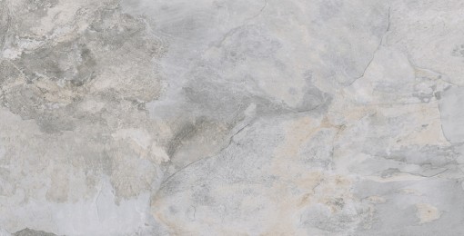Płytka gresowa, podłogowa imitująca metal w szarym kolorze, wykończenie powierzchni matowe, Pamesa Slate Way Pearl Matt 30x60
