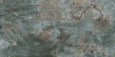 Płytka gresowa, podłogowa imitująca metal w zielonym kolorze, wykończenie powierzchni matowe, Pamesa Slate Way Green Matt 60x120