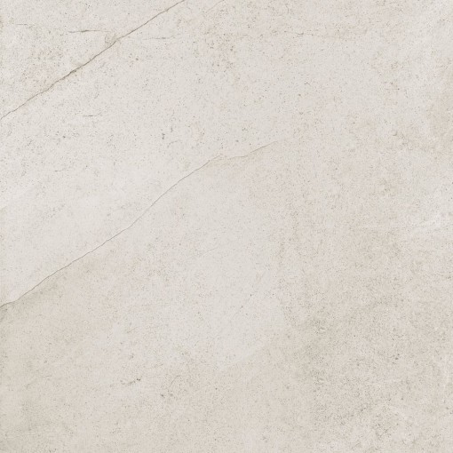 Płytka gresowa imitująca kamień, w kolorze kremowym z delikatnymi żyłkami, matowa powierzchnia Caesar Portraits Comblanchien Matt 60x60