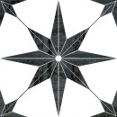 Codicer Stella Cassis Black 25x25 płytka gresowa patchworkowa