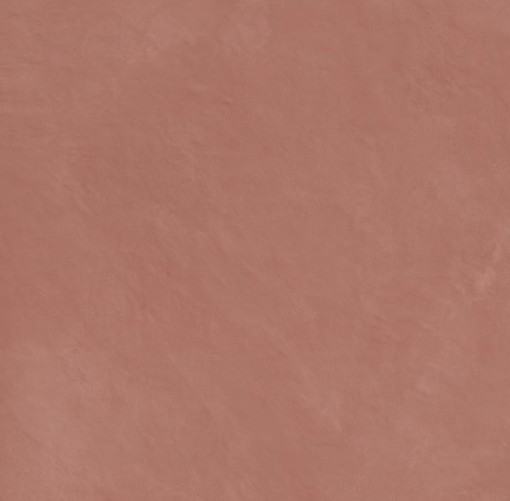Kwadratowa płytka gresowa Marazzi Resin Rosso Mattone o wymiarach 120x120 cm, imitująca beton w kolorze ceglastej czerwieni z matowym wykończeniem