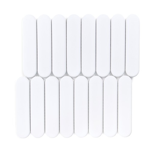 Biała mozaika ścienno-podłogowa Dunin Pills White Matt 29,4x29,2. Biały monokolor o matowym wykończeniu nadający się do łazienki zarówno na podłogę i ścianę.