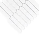 Biała mozaika ścienno-podłogowa Dunin Pills White Matt 29,4x29,2. Biały monokolor o matowym wykończeniu nadający się do łazienki zarówno na podłogę i ścianę.
