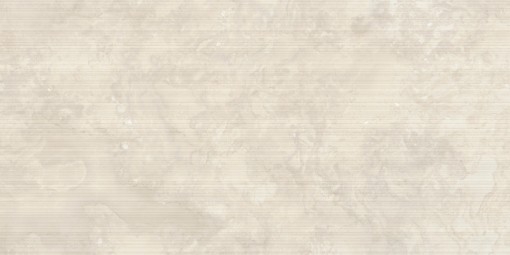 Płytka gresowa imitująca kamień, w kolorze beżowym, ryflowana powierzchnia Caesar Portraits Erice Groove 60x120