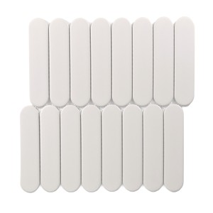 Dunin Pills Cashmere Matt 29,4x29,2 beżowa nowoczesna zaokrąglona mozaika na ściany i podłog
