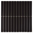 Czarna mozaika dekoracyjna ścienna Stick Dunin Kitkat Black Matt 29,3x29,7