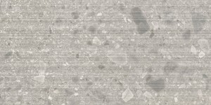 Caesar Portraits Brera Groove 60x120 szara ryflowana płytka imitująca kamień