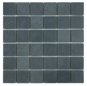 Dunin B&W Pure Black 48 Matt 30,5x30,5 rustykalna kamienna grafitowa mozaika ścienno podłogowa