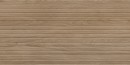 Płytka ścienna w brązowym kolorze imitująca drewniane lamele, wykończenie powierzchni matowe, Pamesa Astrale Roble Matt Rlv. 60x120
